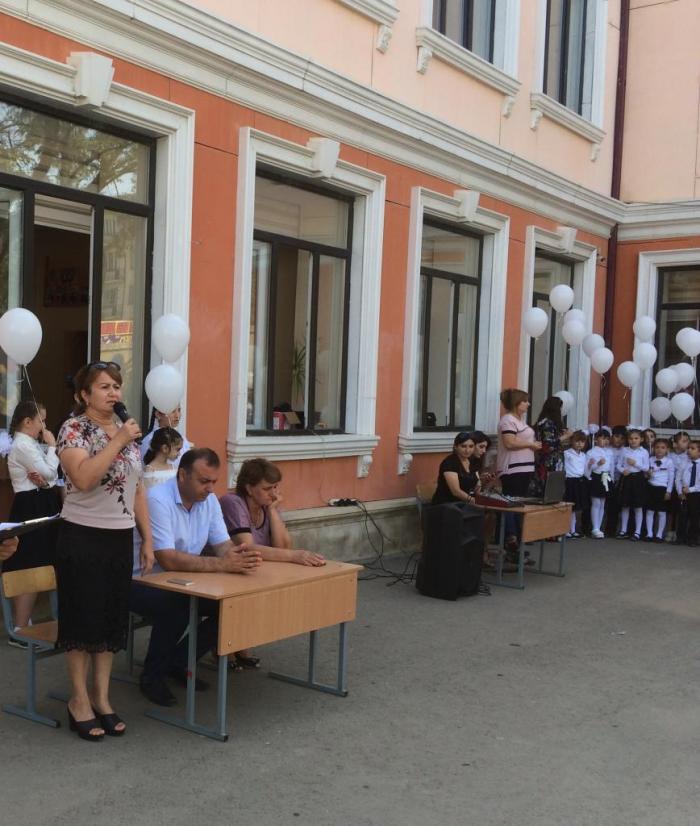 Линейка, посвященная Дню солидарности в борьбе с терроризмом..